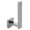 Toilet Paper Holder, Modern, Square, Chrome, Vertical